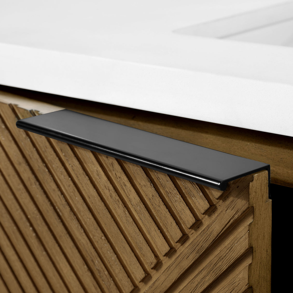 WYLDER 30IN VANITY IN ALMOND LATTE WITH WHITE QUARTZ TOP & CERAMIC BASIN