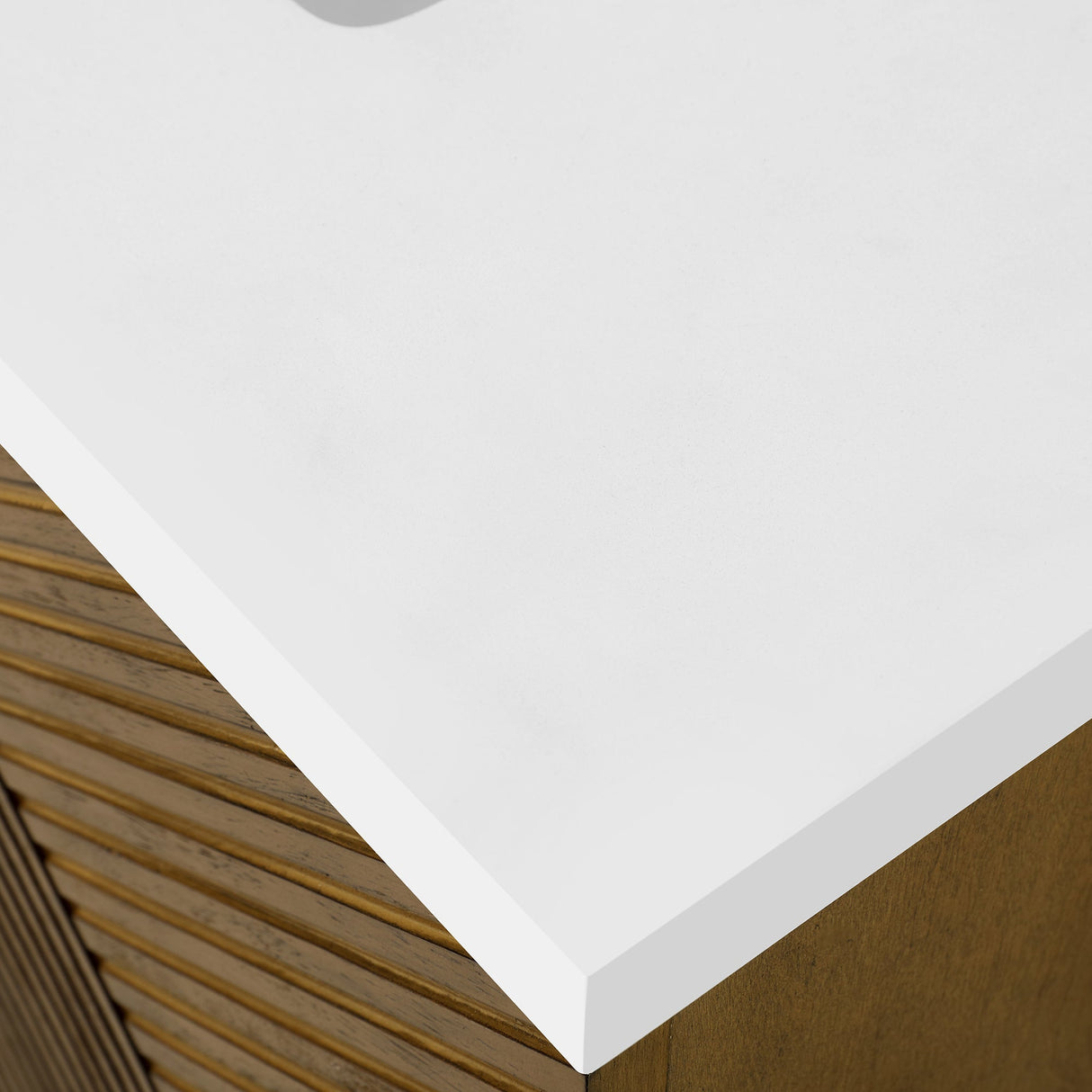 WYLDER 30IN VANITY IN ALMOND LATTE WITH WHITE QUARTZ TOP & CERAMIC BASIN