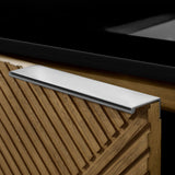 WYLDER 30IN VANITY IN ALMOND LATTE WITH BLACK GRANITE TOP & CERAMIC BASIN