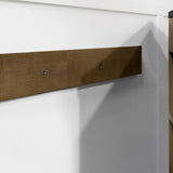 WYLDER 30IN VANITY IN ALMOND LATTE WITH BLACK GRANITE TOP & CERAMIC BASIN