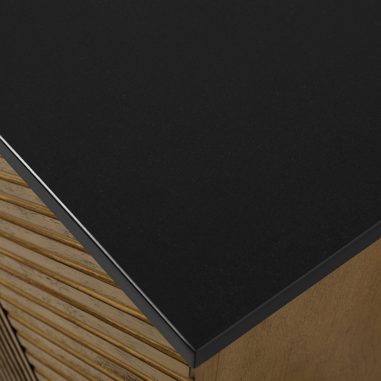 WYLDER 30IN VANITY IN ALMOND LATTE WITH BLACK GRANITE TOP & CERAMIC BASIN