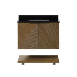 WYLDER 30IN VANITY IN ALMOND LATTE WITH BLACK GRANITE TOP & CERAMIC BASIN