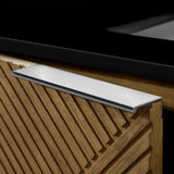 WYLDER 36IN VANITY IN ALMOND LATTE WITH BLACK GRANITE TOP & CERAMIC BASIN