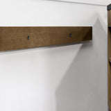 WYLDER 36IN VANITY IN ALMOND LATTE WITH BLACK GRANITE TOP & CERAMIC BASIN