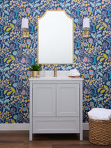 Golden retriever puppy playing with a ball