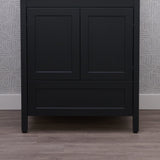 Hanleigh 30 in. Vanity with Shaker Doors in Dark Horse