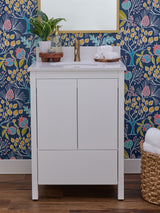 Golden retriever puppy playing with a ball