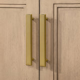 SCARLETT 42IN VANITY IN SAHARA BIRCH WITH WHITE QUARTZ TOP & CERAMIC BASIN