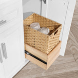 SCARLETT 42IN VANITY IN WHITE WITH WHITE QUARTZ TOP & CERAMIC BASIN