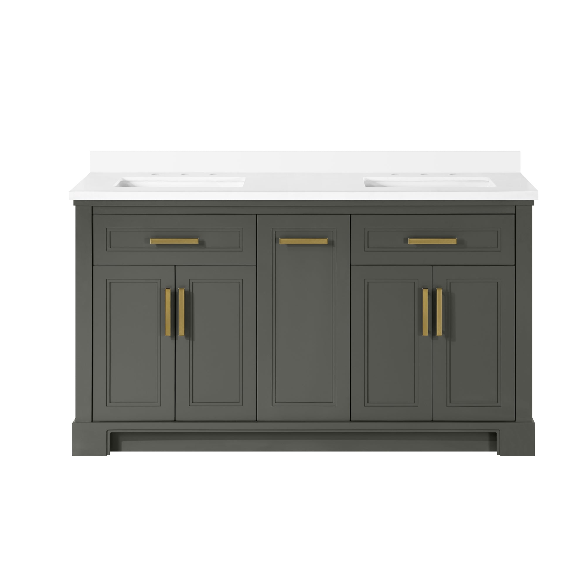 Scarlett 60” Double Sink Bathroom Vanity – CahabaDesigns