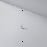 SCARLETT 60IN VANITY IN DOVE GREY WITH WHITE QUARTZ TOP & CERAMIC BASIN