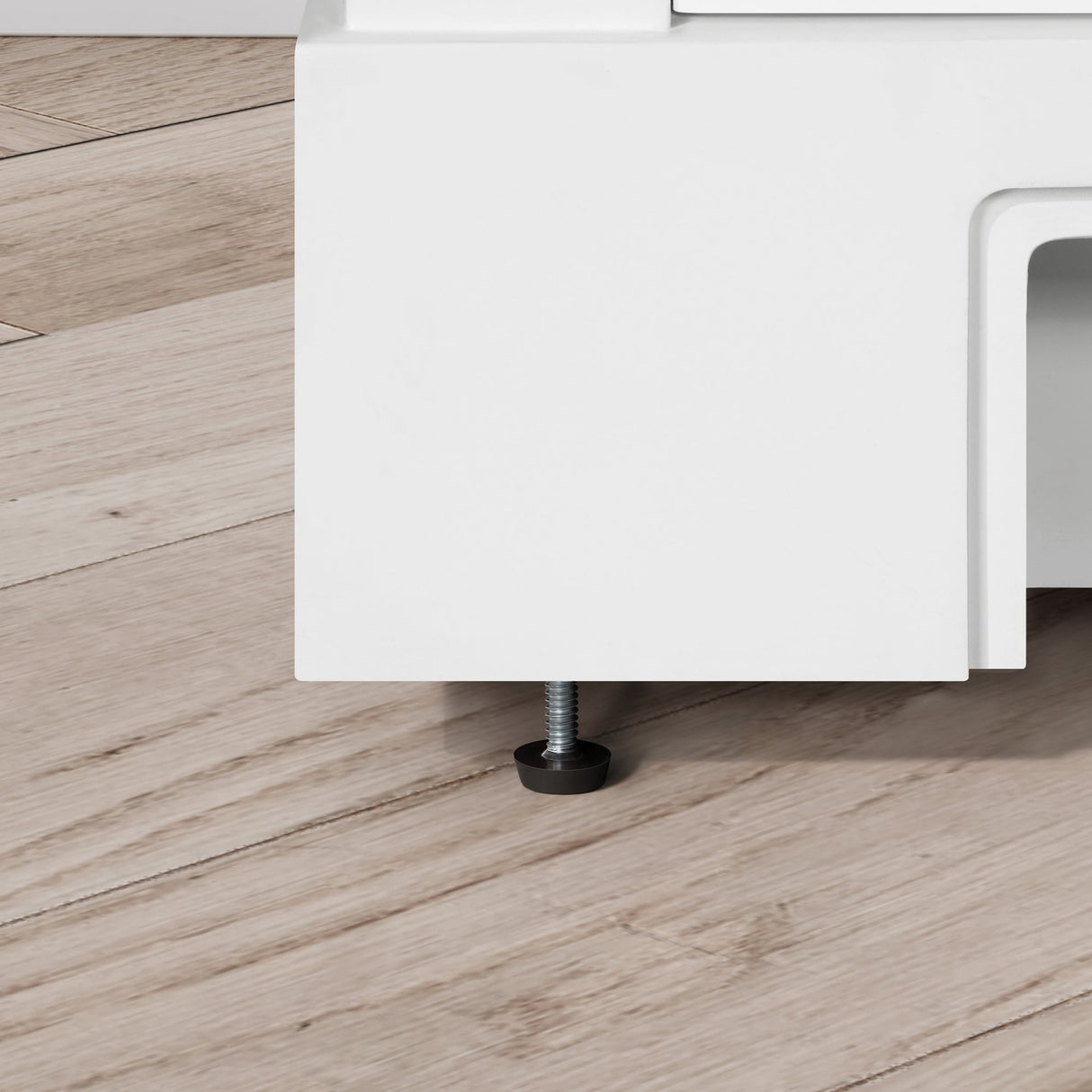 SCARLETT 36IN VANITY IN WHITE WITH WHITE QUARTZ TOP & CERAMIC BASIN