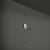 SCARLETT 42IN VANITY IN CHARCOAL GREY WITH WHITE QUARTZ TOP & CERAMIC BASIN