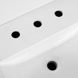 SCARLETT 36IN VANITY IN DOVE GREY WITH WHITE QUARTZ TOP & CERAMIC BASIN