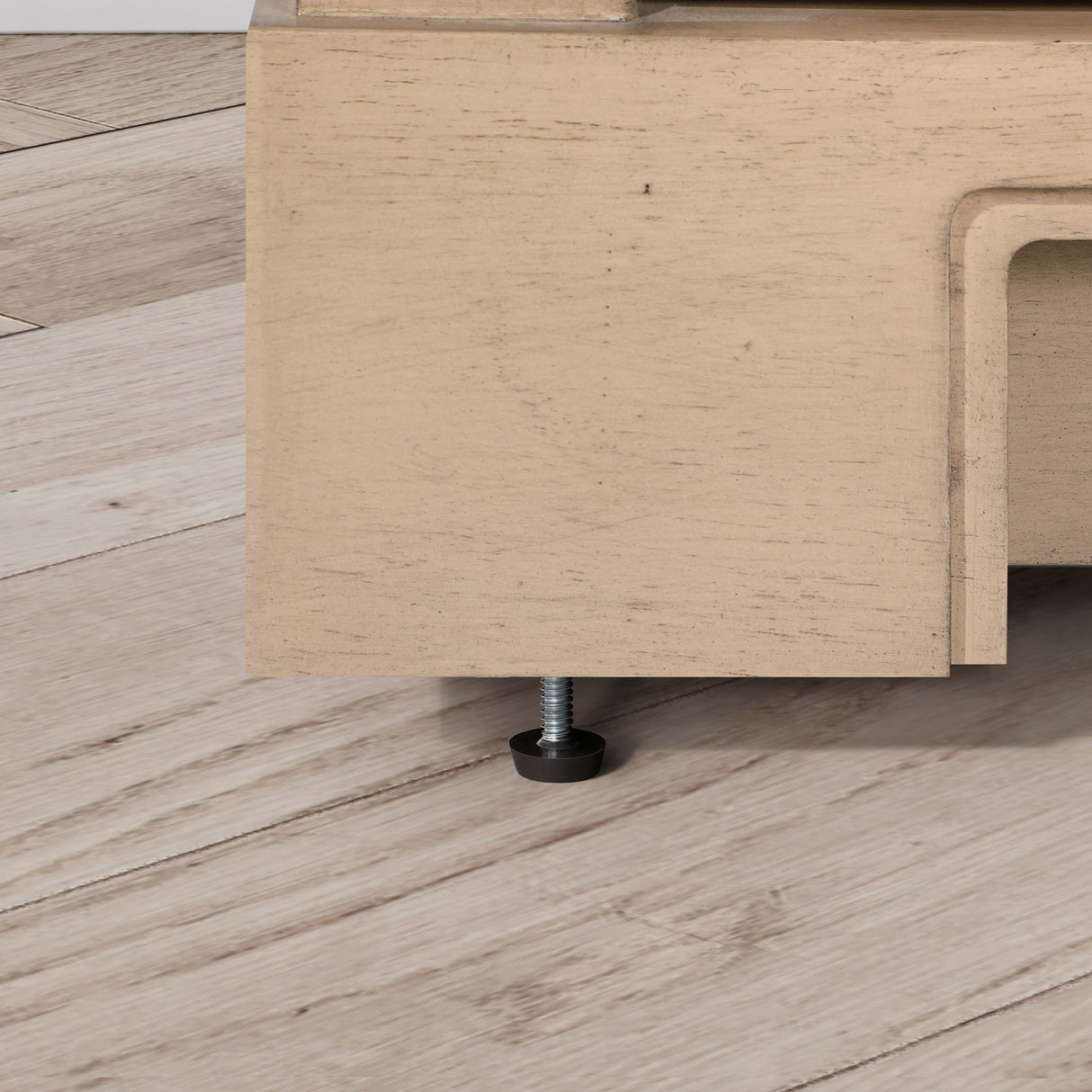 SCARLETT 36IN VANITY IN SAHARA BIRCH WITH WHITE QUARTZ TOP & CERAMIC BASIN