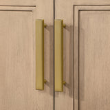 SCARLETT 36IN VANITY IN SAHARA BIRCH WITH WHITE QUARTZ TOP & CERAMIC BASIN