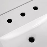 SCARLETT 36IN VANITY IN SAGE GREEN WITH WHITE QUARTZ TOP & CERAMIC BASIN