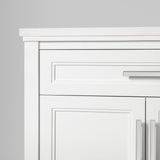 SCARLETT 36IN VANITY IN WHITE WITH WHITE QUARTZ TOP & CERAMIC BASIN