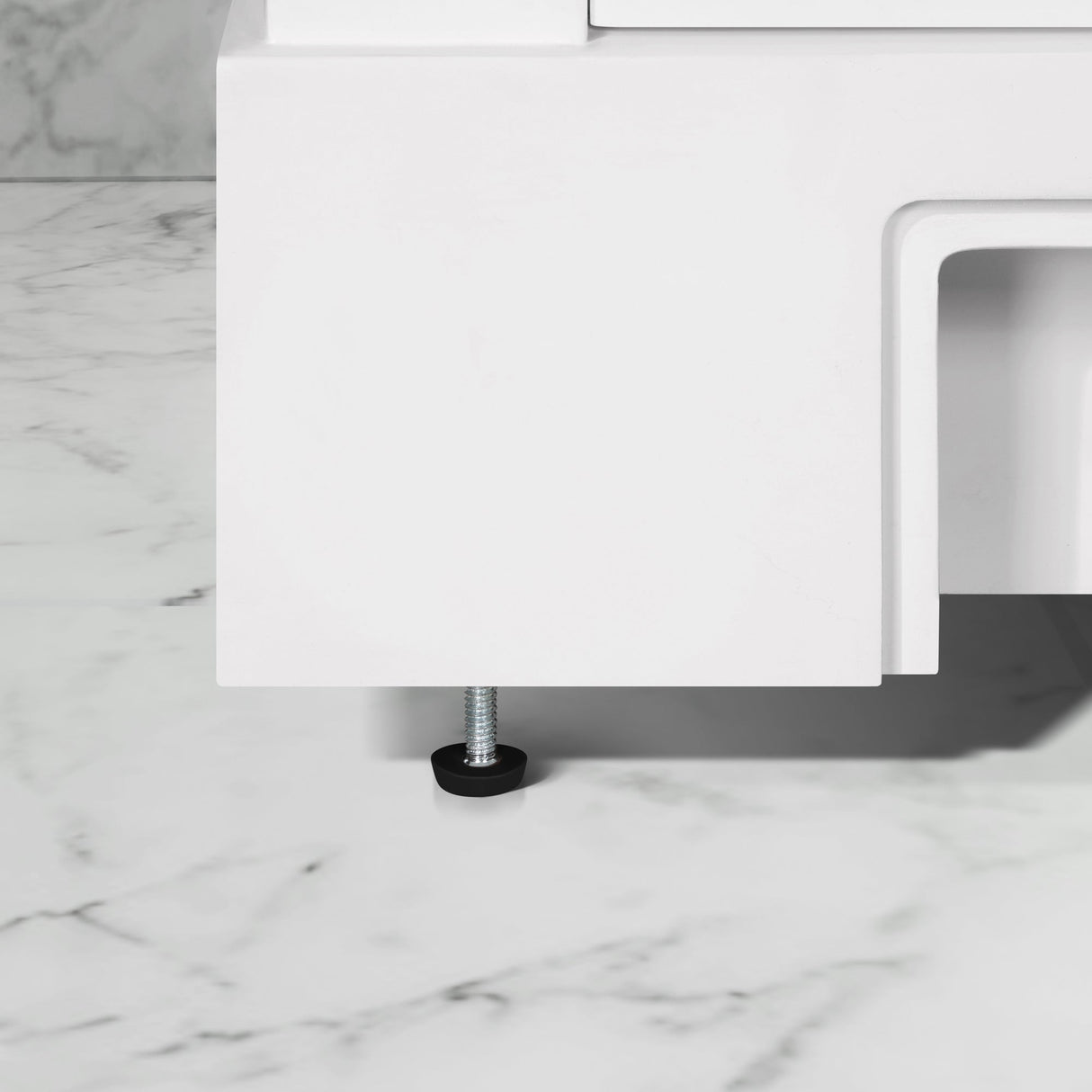 SCARLETT 30IN VANITY IN WHITE WITH WHITE QUARTZ TOP & CERAMIC BASIN