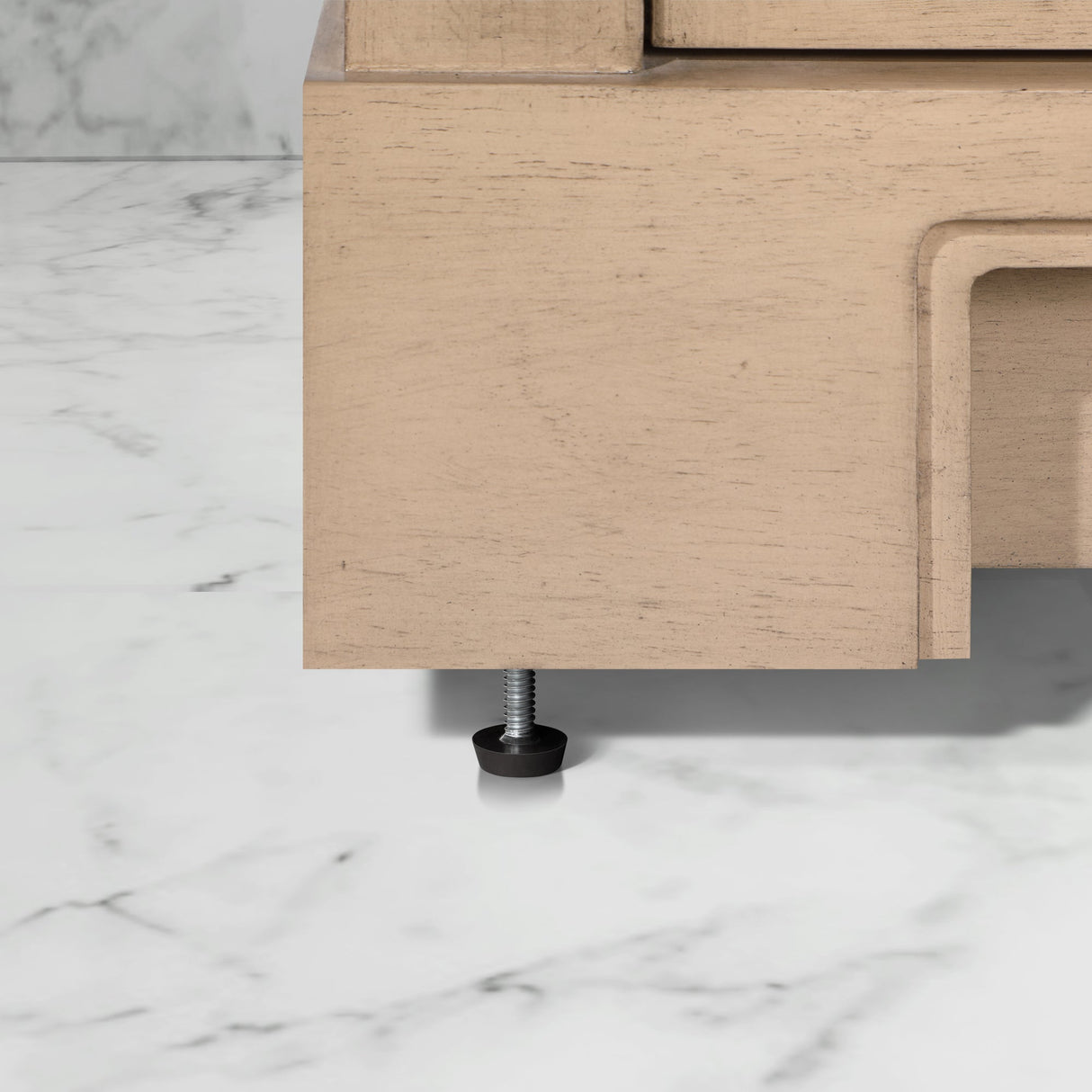 SCARLETT 24IN VANITY IN SAHARA BIRCH WITH WHITE QUARTZ TOP & CERAMIC BASIN