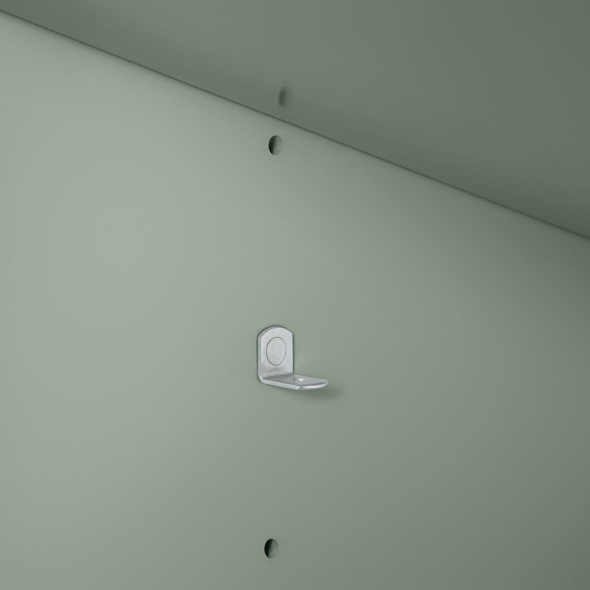 SCARLETT 24IN VANITY IN SAGE GREEN WITH WHITE QUARTZ TOP & CERAMIC BASIN