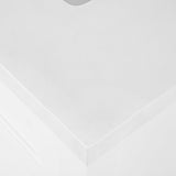 SCARLETT 24IN VANITY IN WHITE WITH WHITE QUARTZ TOP & CERAMIC BASIN