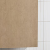 MILLS 18IN VANITY IN SAHARA BIRCH WITH A WHITE INTEGRATED CERAMIC BASIN