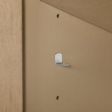 MILLS 18IN VANITY IN SAHARA BIRCH WITH A WHITE INTEGRATED CERAMIC BASIN