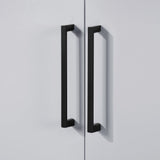 BANKS 36IN VANITY WITH SLAB DOOR IN DOVE GREY WITH WHITE QUARTZ TOP & CERAMIC BASIN