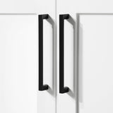 BANKS 30IN VANITY WITH SHAKER DOOR IN WHITE WITH WHITE QUARTZ TOP & CERAMIC BASIN