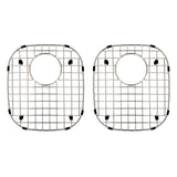 Wire Grid for Standard Radius 50/50 Double Bowl Undermount Stainless Steel Kitchen Sink