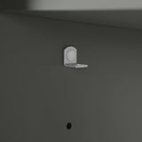 BANKS 30IN VANITY WITH SHAKER DOOR IN CHARCOAL GREY WITH WHITE QUARTZ TOP & CERAMIC BASIN