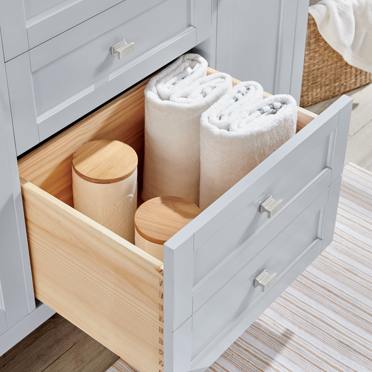 Golden retriever puppy playing with a ball