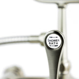 RIM-MOUNTED TUB FILLER W HANDSHOWER