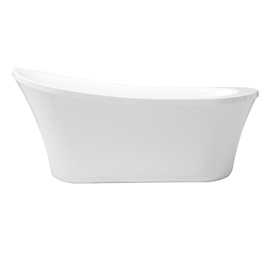 Zeya 65 in. Freestanding Acrylic Tub