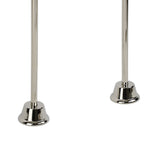 1/2 in. x 24  in. Double Offset Brass Bath Supplies in Polished Nickel
