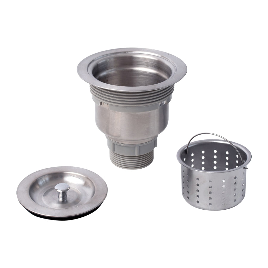 Undermount 32 In. 50/50 Ledge 16 Ga. Stainless Steel Kitchen Workstation