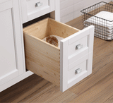 Golden retriever puppy playing with a ball