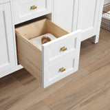 Golden retriever puppy playing with a ball