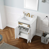 Golden retriever puppy playing with a ball