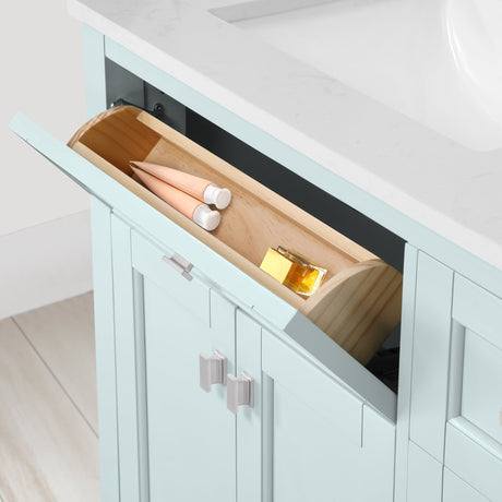 Golden retriever puppy playing with a ball