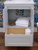 Golden retriever puppy playing with a ball