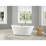 Avery 60 in. Freestanding Acrylic Tub