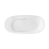 Avery 60 in. Freestanding Acrylic Tub