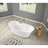 Avery 60 in. Freestanding Acrylic Tub