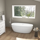 Hallie 59 in. Freestanding Acrylic Tub