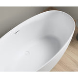 Hallie 59 in. Freestanding Acrylic Tub