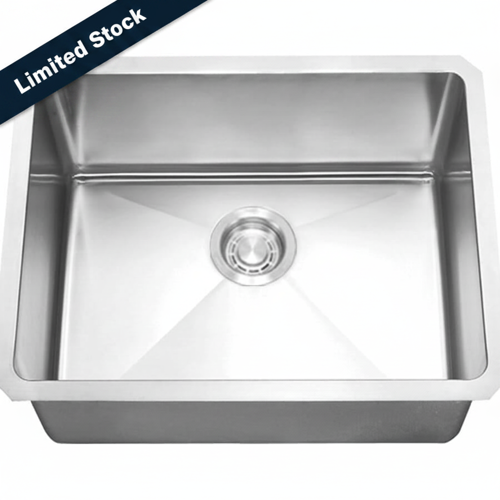 23 in. Micro Radius Single Bowl Kitchen Sink