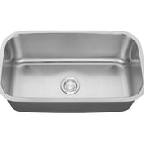 30 in. Standard Radius Single Bowl 16 Gauge Kitchen Sink