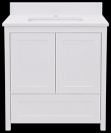Hanleigh 30" Shaker Door Bathroom Vantiy